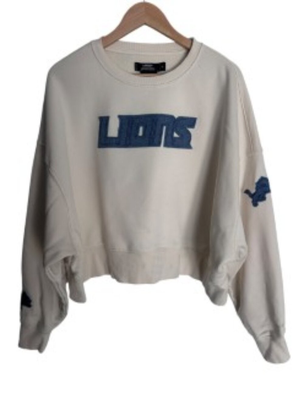 Pro Standard Detroit Lions Beige Sweatshirt Large